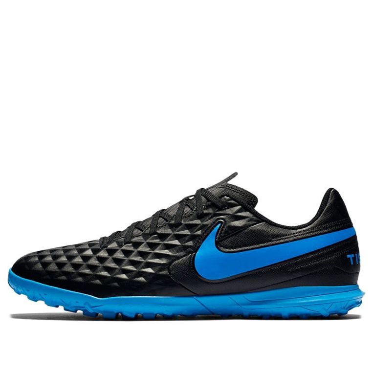 Nike Legend 8 CLUB TF Turf Soccer Shoes Black/Blue AT6109-004