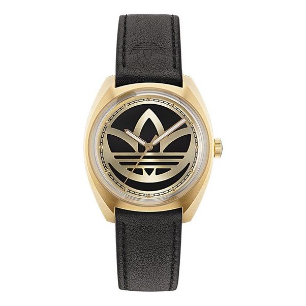 adidas Originals Unisex Fashion Edition Analogue Watch 'Black Gold' AOFH225122I