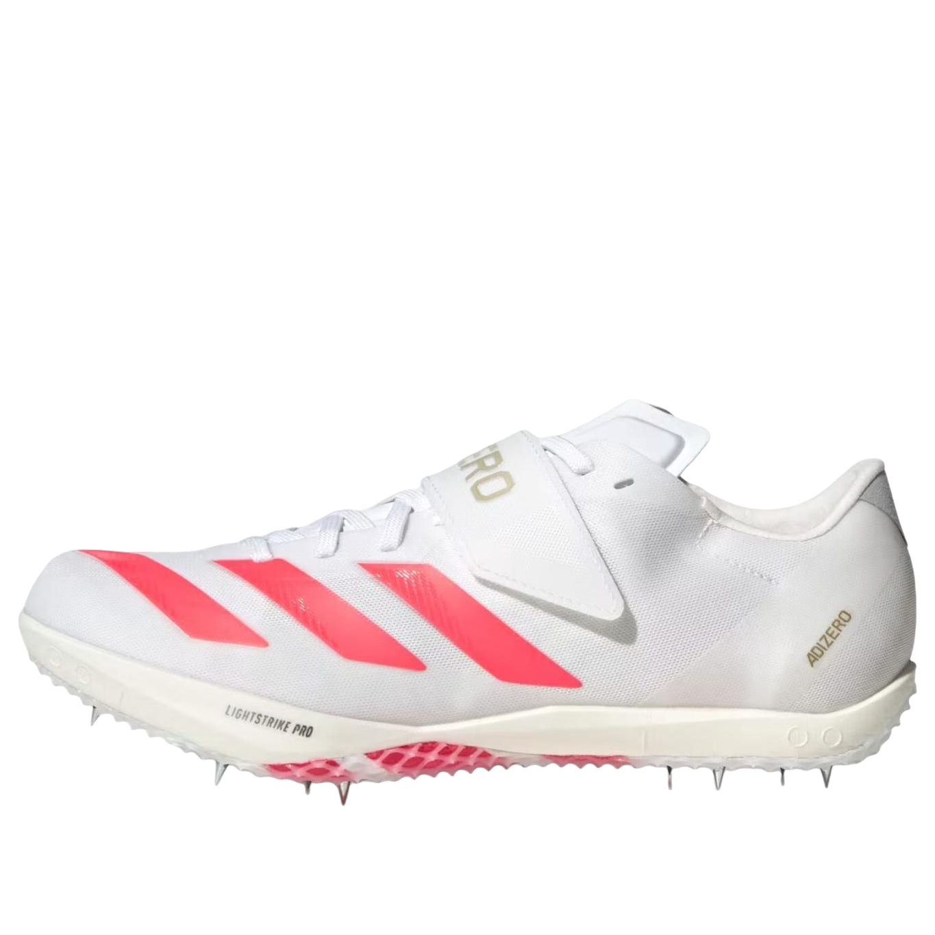 adidas Adizero High Jump 'White Black Gold Metallic' KJ9544
