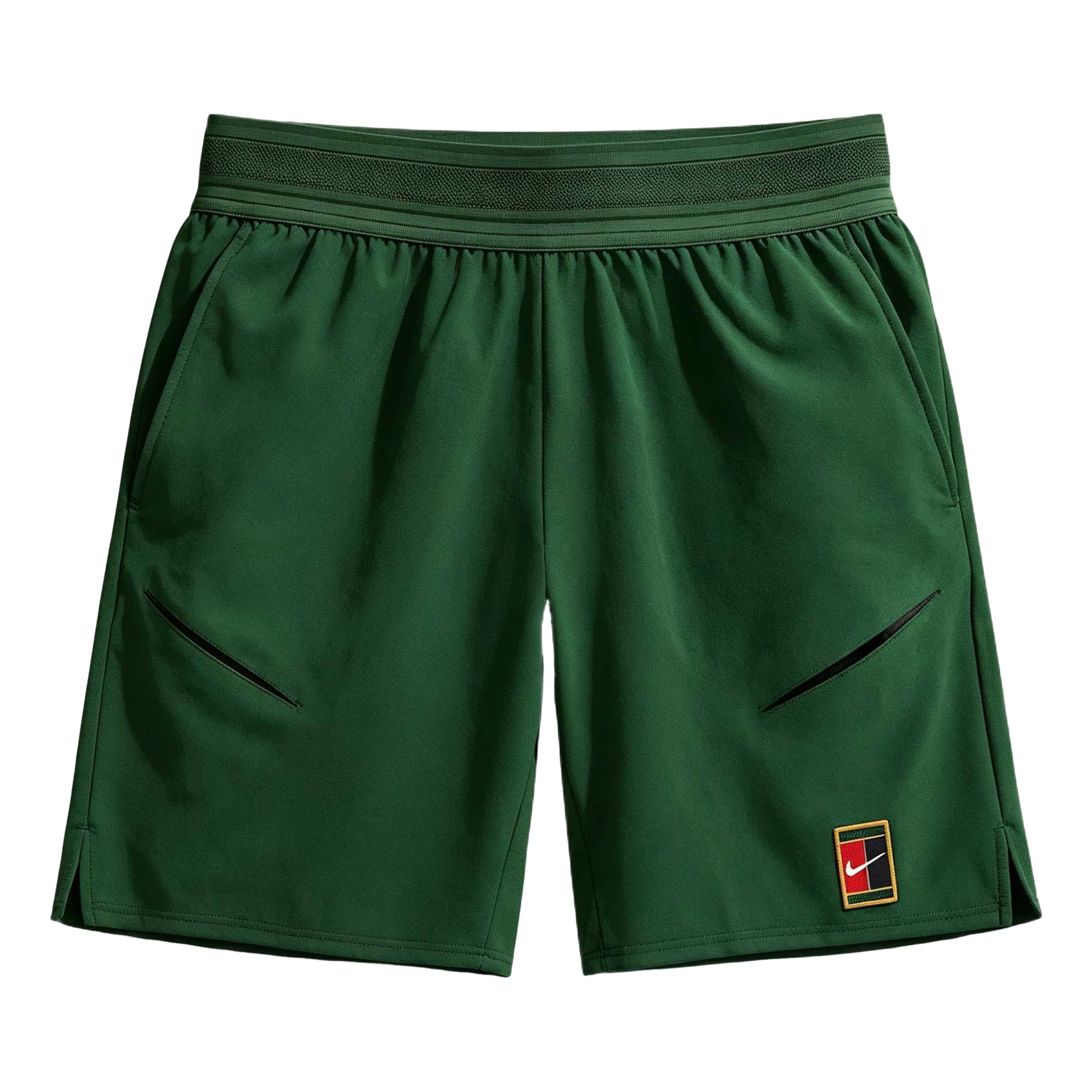 Nike Court Slam Dri-FIT Shorts Asia Sizing 'Gorge Green' IB1044-341