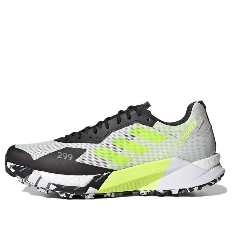 adidas Terrex Agravic Ultra Trail 'Grey Solar Yellow' FY7629
