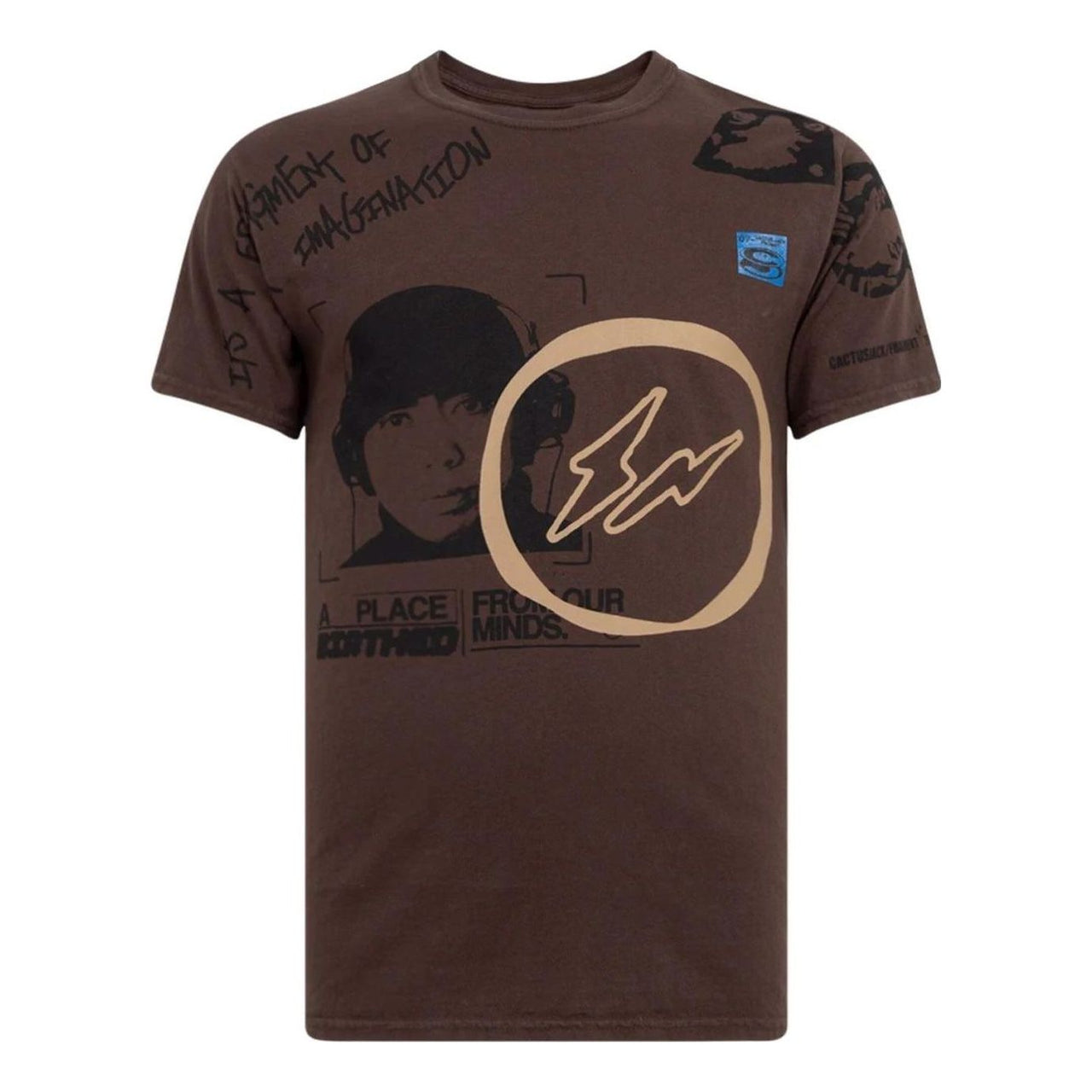 Travis Scott Cactus Jack x Fragment Hiroshi Tee 'Brown Pepper' CJFR-SS03