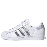 (WMNS) adidas originals Superstar 'White Gray Purple' FX6069