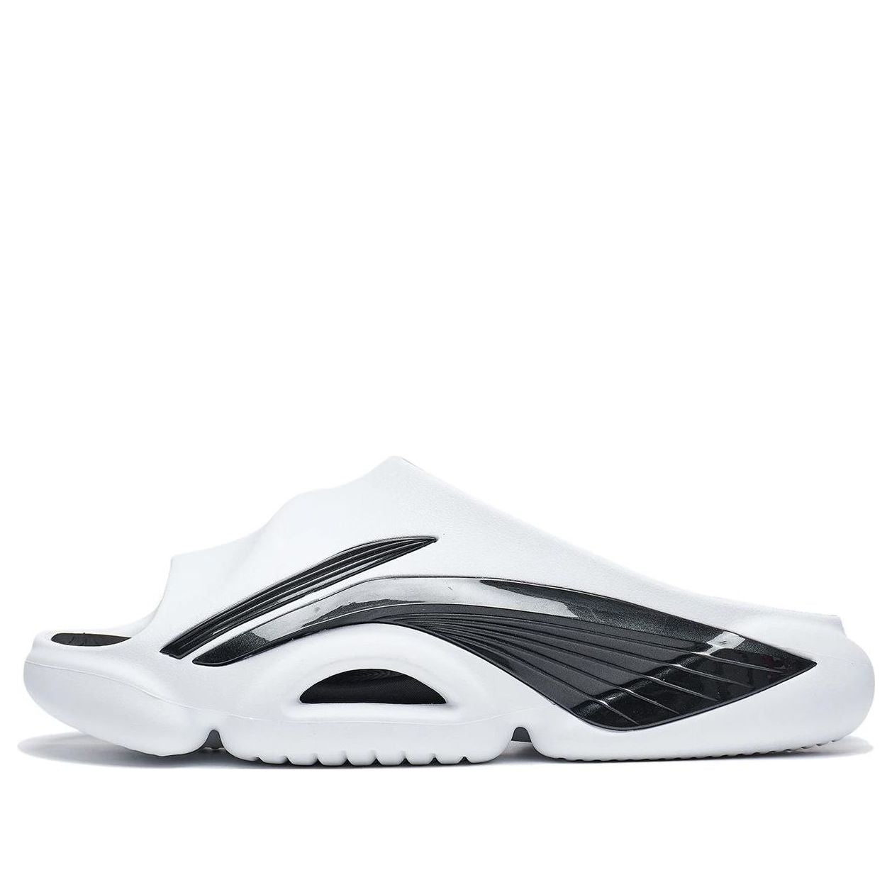 Li-Ning Badfive Speed 9 Slides 'White Black' ABTT003-1
