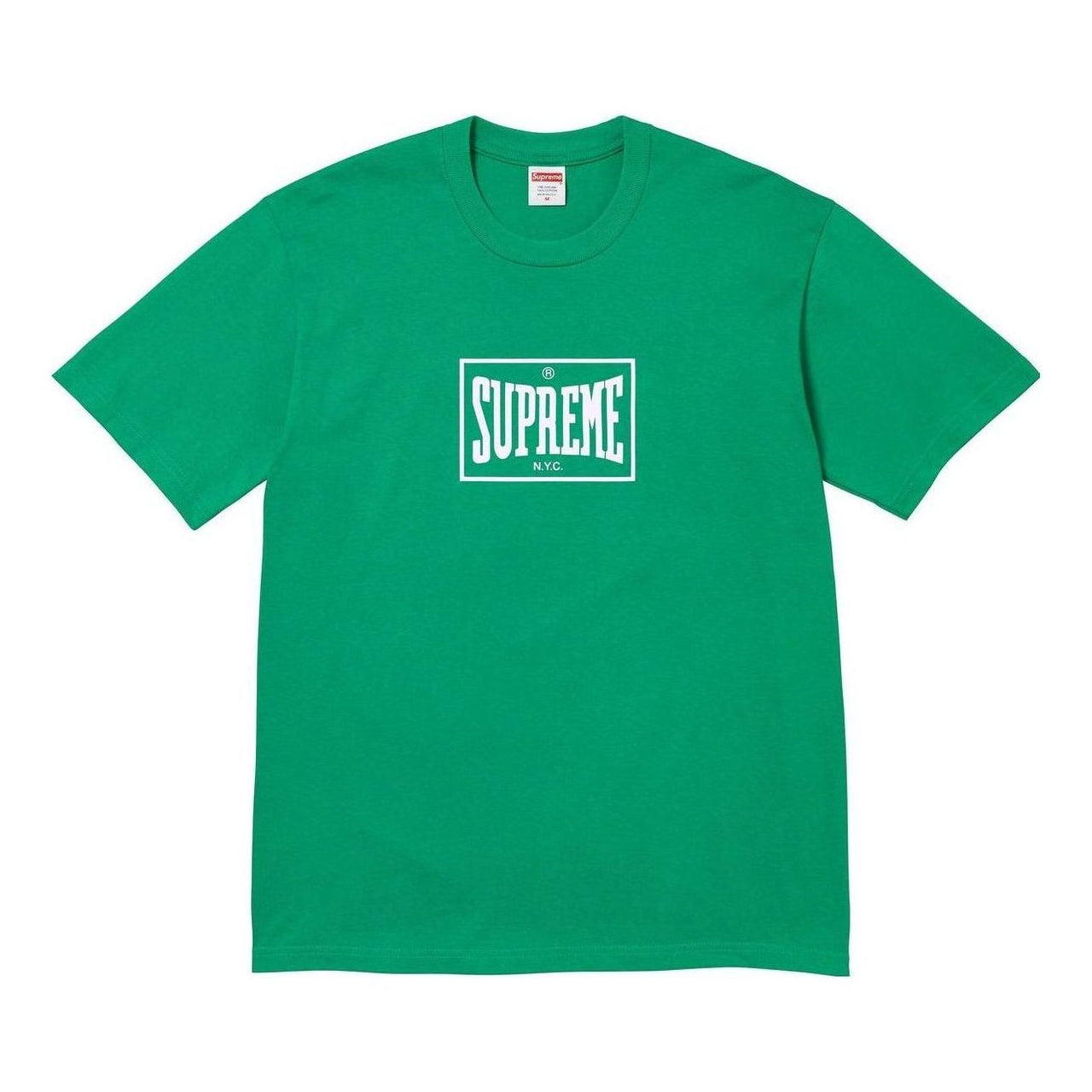 Supreme Warm Up T-Shirt 'Green White' SUP-FW23-013