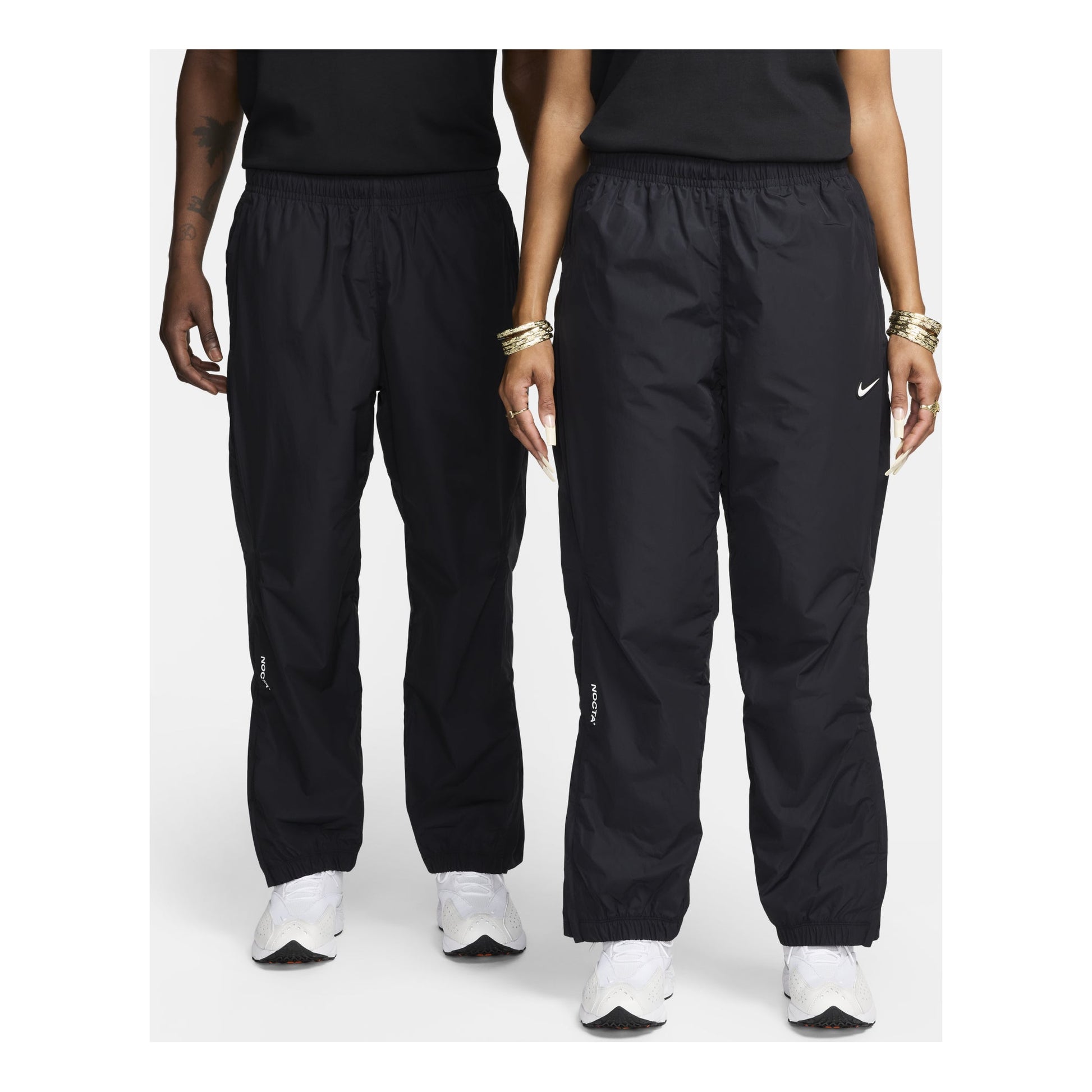 Nike x NOCTA Drake Nylon Track Pants Asia Sizing 'Black' FN7669-010