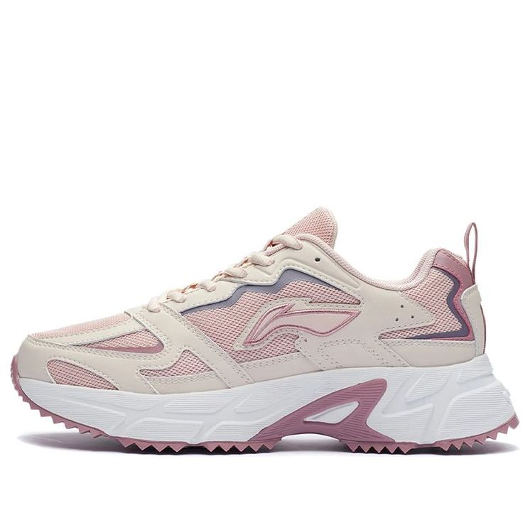 (WMNS) Li-Ning Running Shoes 'Rose Pink White' ARLQ004-6