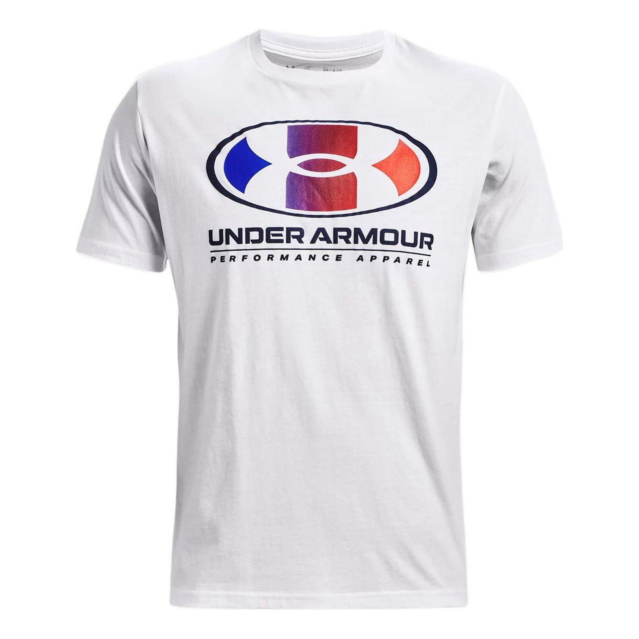 Under Armour Multi Color Lockertag T-shirt 'White Multi' 1361676-100