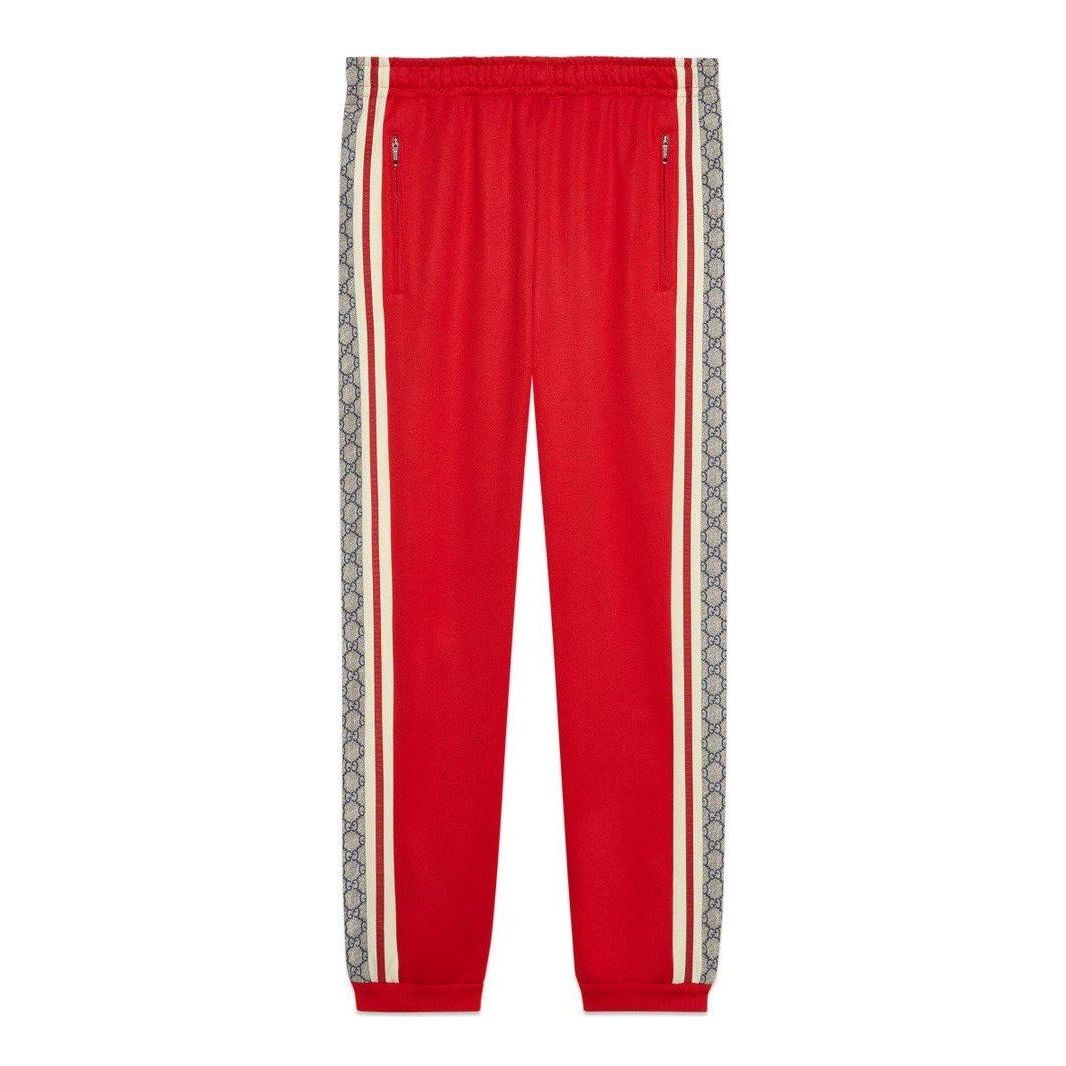 Gucci Oversize Technical Jersey Jogging Pant 'Red' 545603-XJAC0-6116