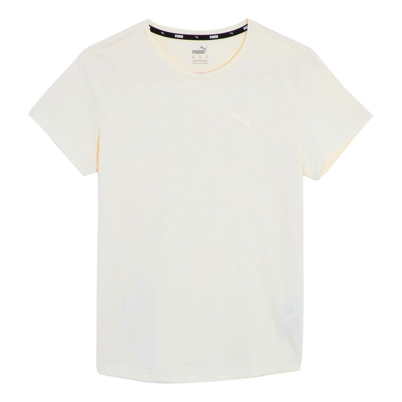 (WMNS) PUMA Elevated T-Shirt 'White' 674076