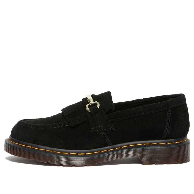 Dr. Martens Snaffle Suede Loafers 'Black - Desert Oasis Suede' 27425001