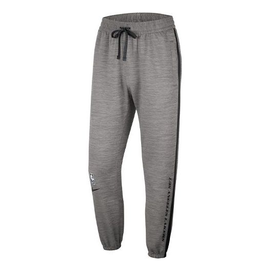 Nike Los Angeles Lakers Therma Flex Sports Long Pants Gray CU0576-063