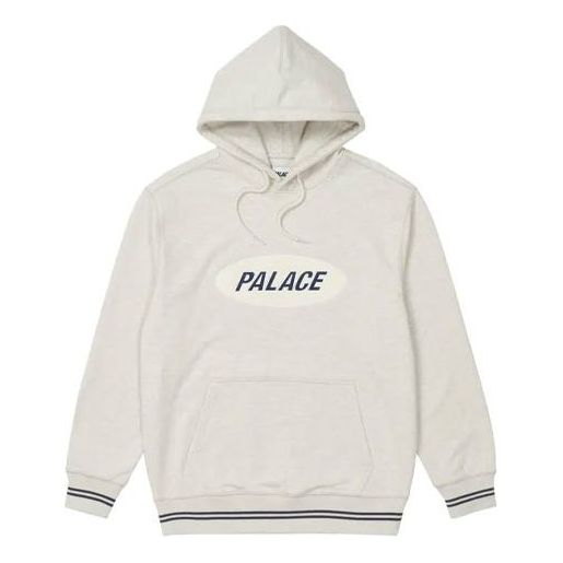 Palace Pipeline Hoodie 'Grey Marl' P21CS038