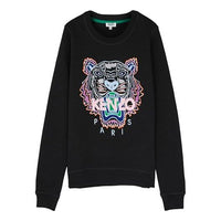 KENZO Embroidery Printing Sweatshirt Black F952SW7054XA-99
