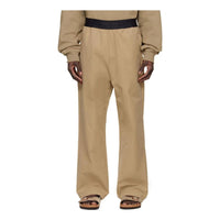 Fear of God Essentials Tan Cotton Lounge Pants Oak FOG-SS22-588
