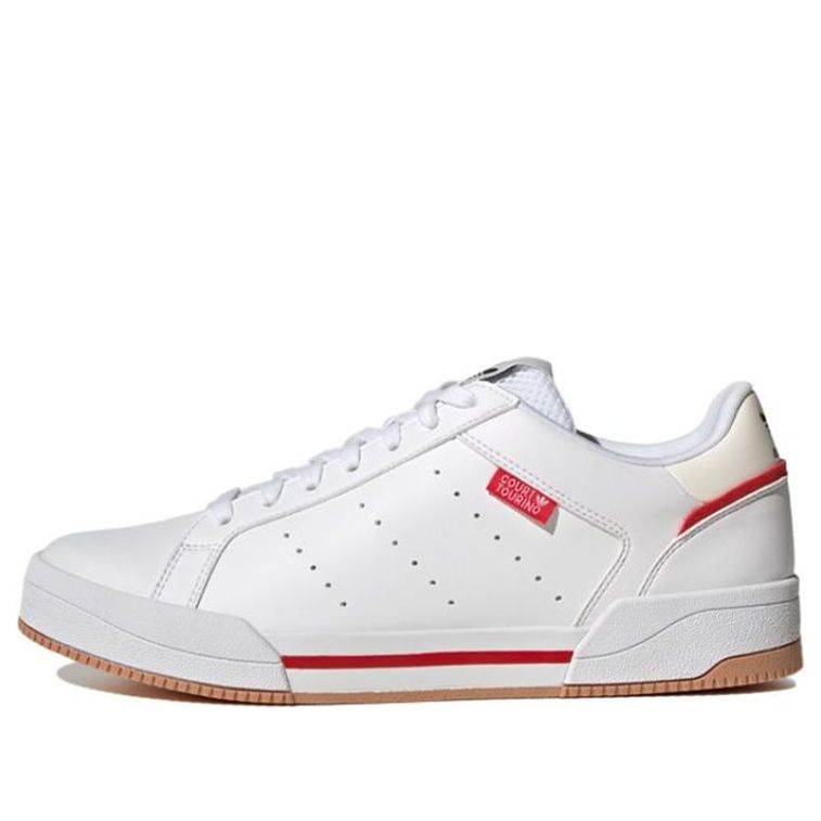adidas originals Court Tourino 'White Red' GX4378