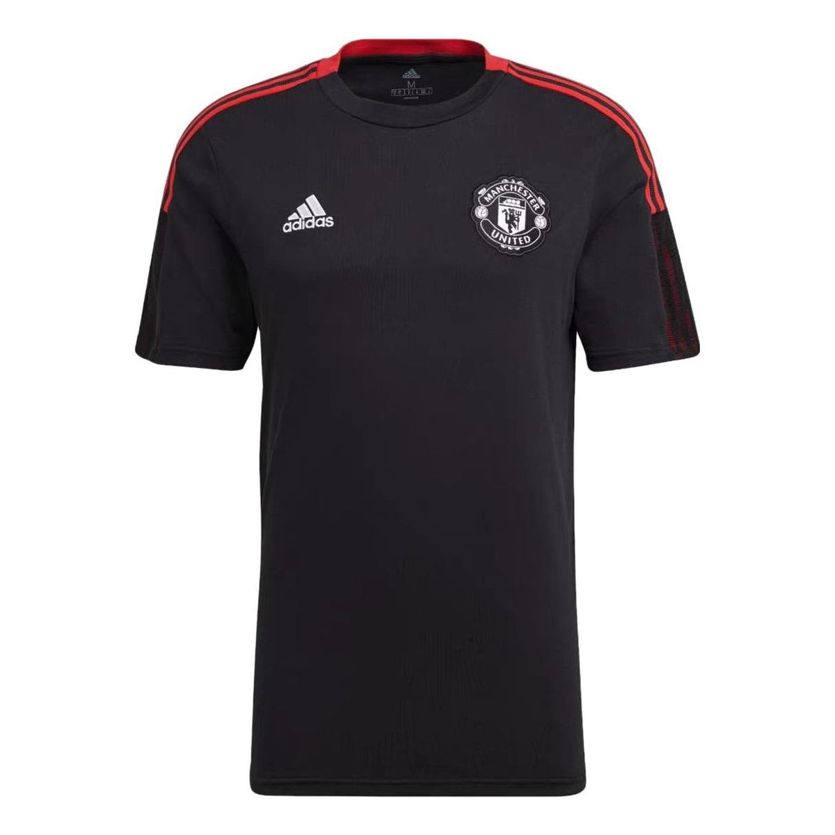 adidas MUFC TR GR3821 T-Shirt 'Black White' GR3821