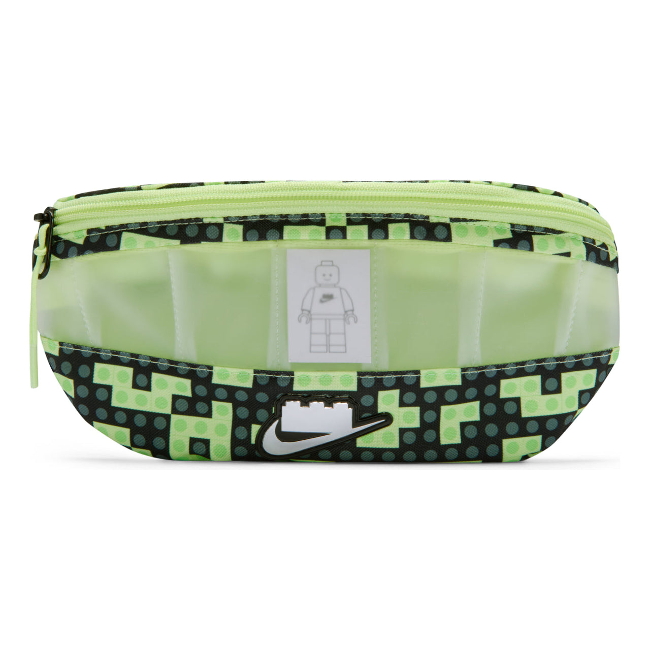 Nike x LEGO Collection Waistpack 'LT Liquid Lime Black' II1665-360