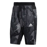 adidas Camo Short Camouflage Printing Sports Training Shorts Gray GH5161