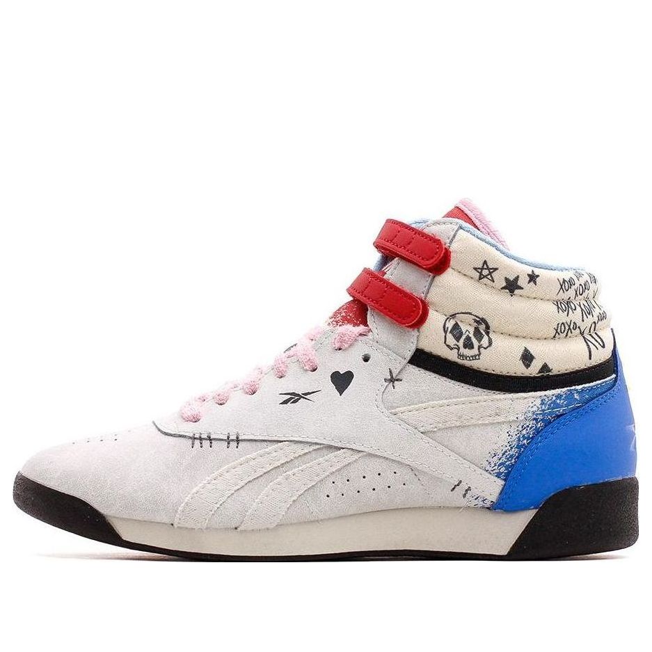 (WMNS) Reebok Freestyle High x DC Comics 'Harley Quinn' HQ4572