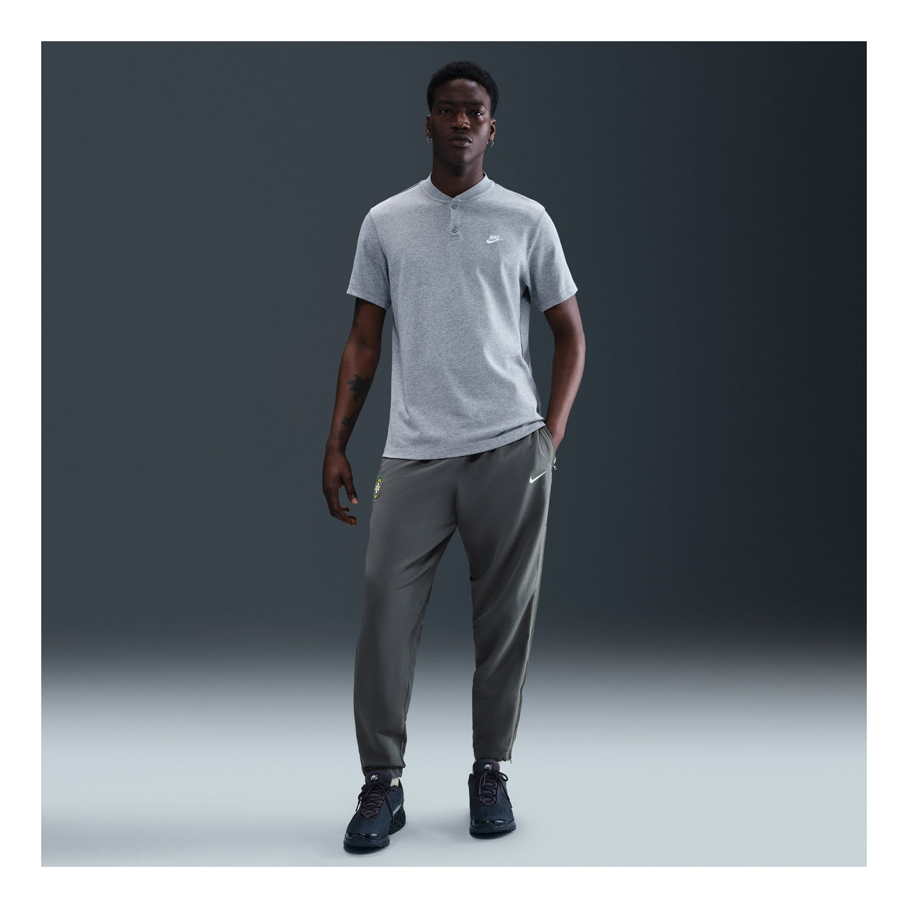 Nike Brazil 2004 Reissue Track Pants 'Grey' HV4431-021