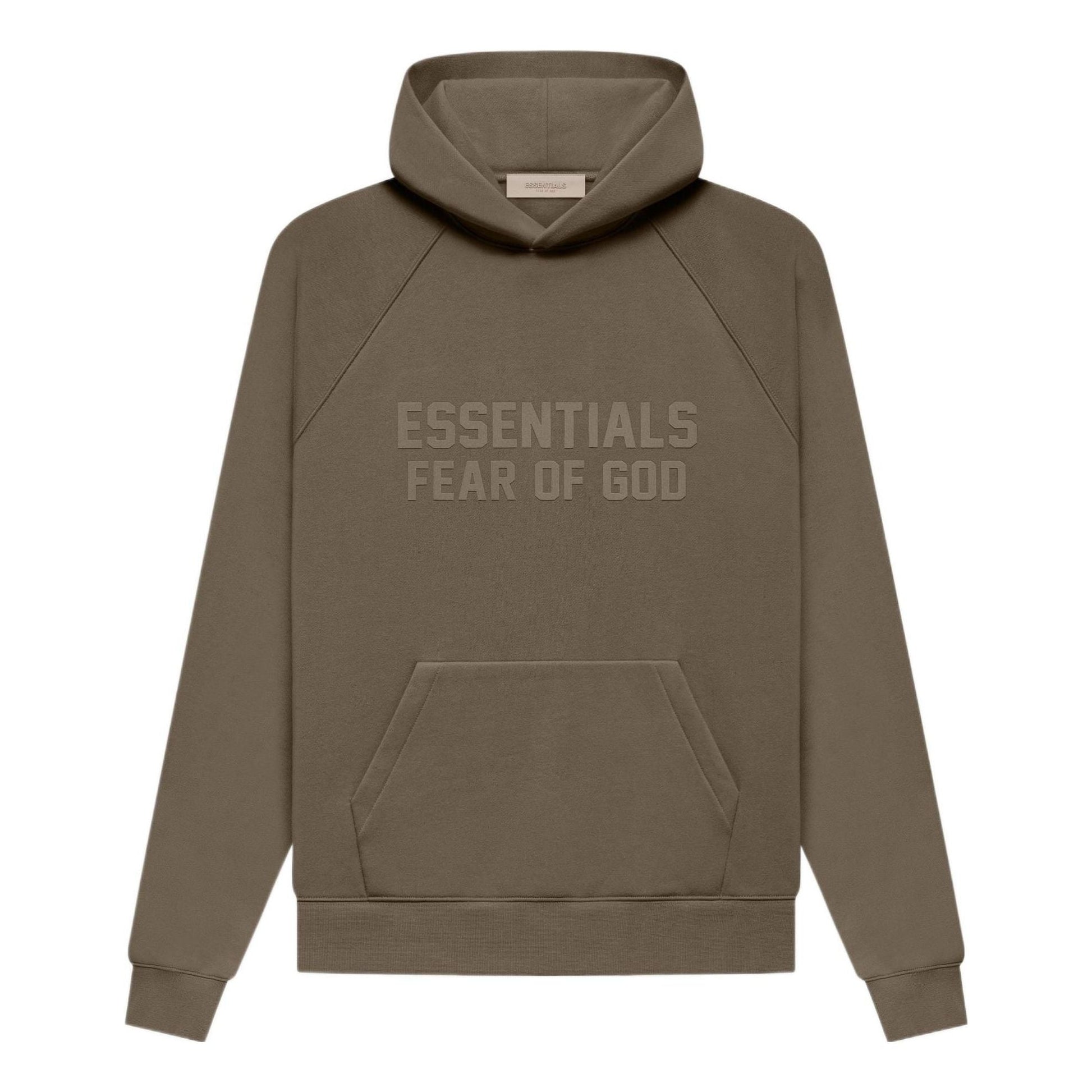 Fear of God Essentials FW22 Hoodie 'Wood' FOG-FW22-174