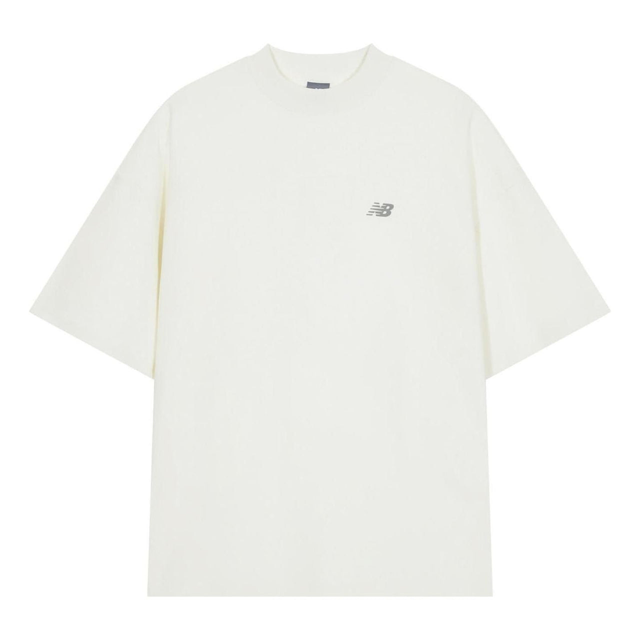 New Balance NB Logo Cotton T-shirt 'White' AMT41333-CIC