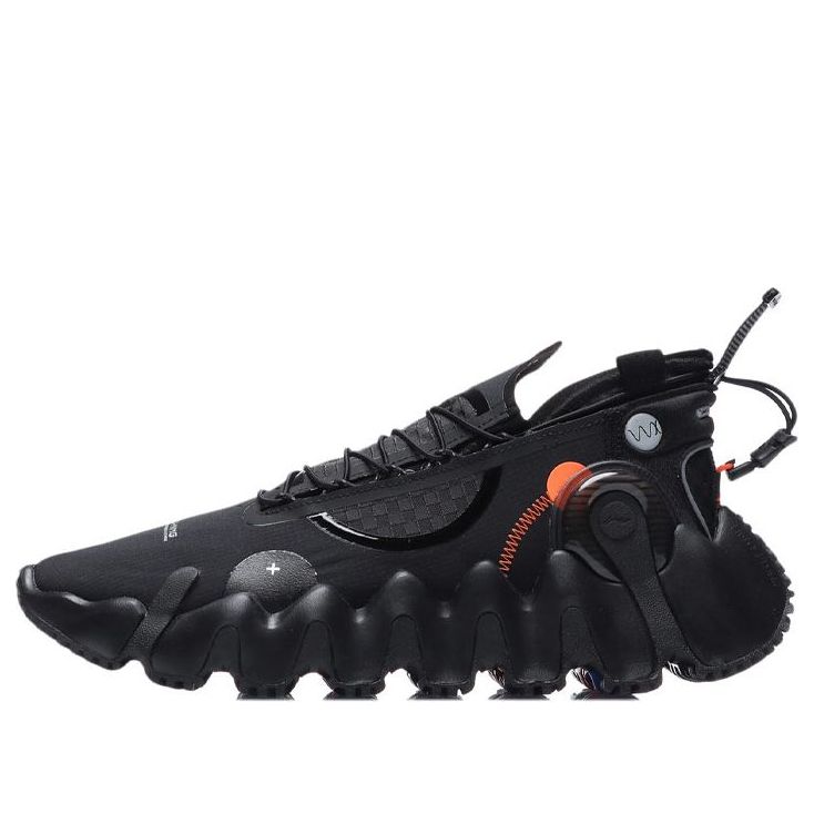 Li-Ning WuXing 2 Paris Fashion Week 'Black Orange' AGBR029-2