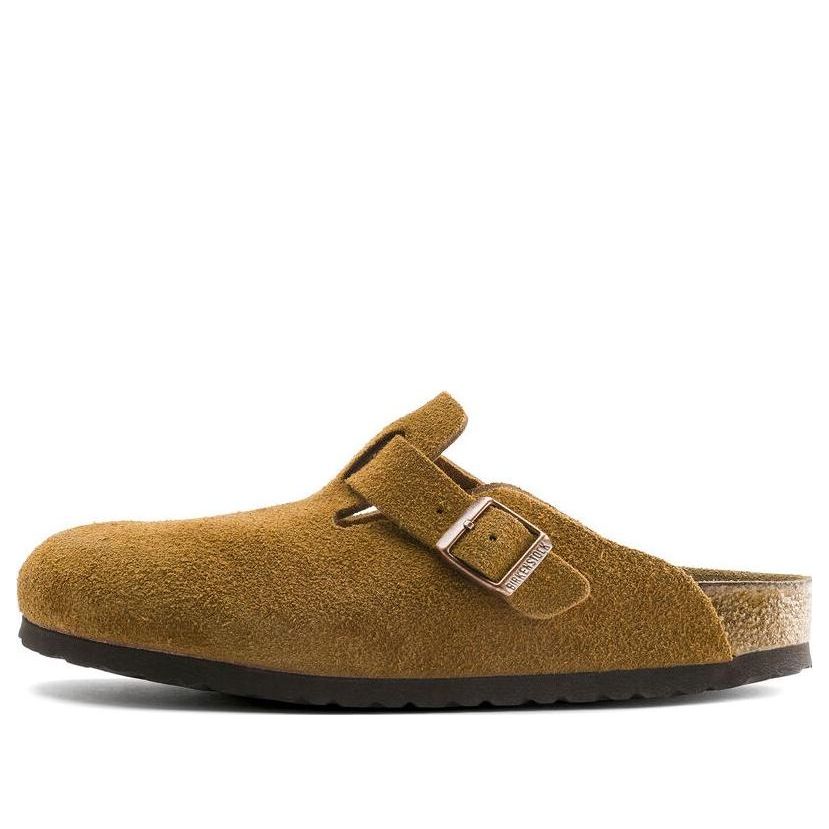 Birkenstock Boston Soft Footbed Regular 'Suede Mink' 1009542