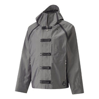 PUMA x PRONOUNCE Crossover Casual Solid Color hooded Long Sleeves Jacket Silver 534030-76