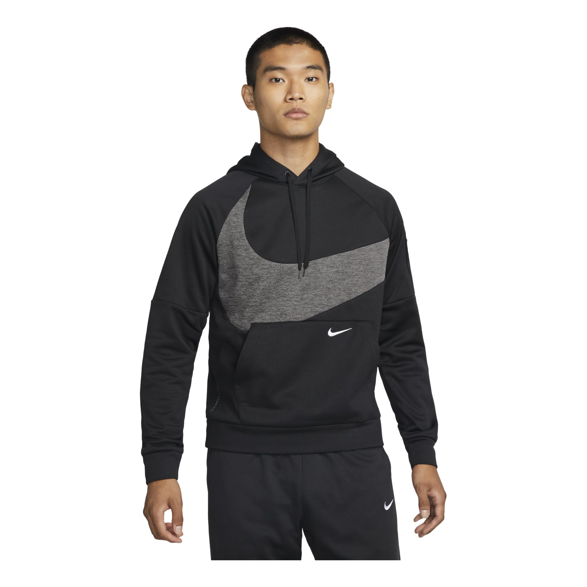 Nike Therma-Fit Swoosh Pullover Hoodie 'Black' DQ5402-010