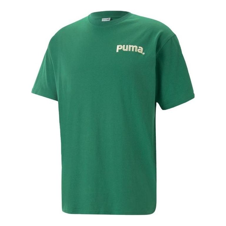 PUMA Casual T-Shirt 'Green' 622536-37