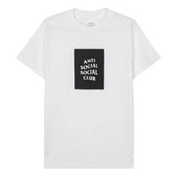 ANTI SOCIAL SOCIAL CLUB Short Sleeve Unisex White AST204
