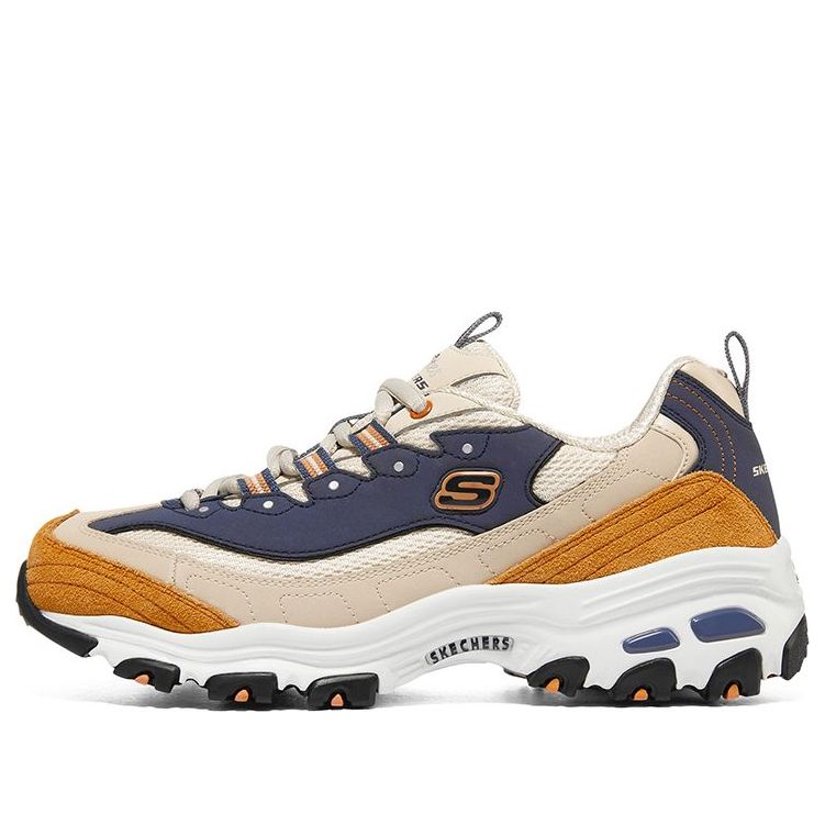 (WMNS) Skechers D'Lites 1.0 'Brown Blue' 13167-TNV