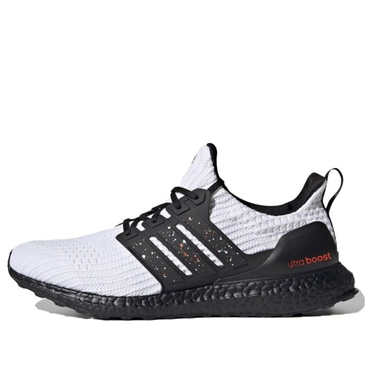 adidas Ultraboost DNA Shoes White/Black/Red GZ7007