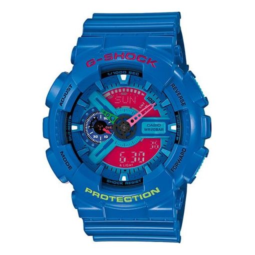 CASIO G-Shock Analog-Digital 'Blue' GA-110HC-2A