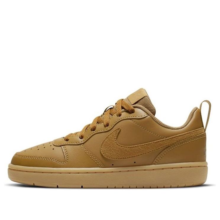 (GS) Nike Court Borough Low 2 'Wheat Brown' BQ5448-700