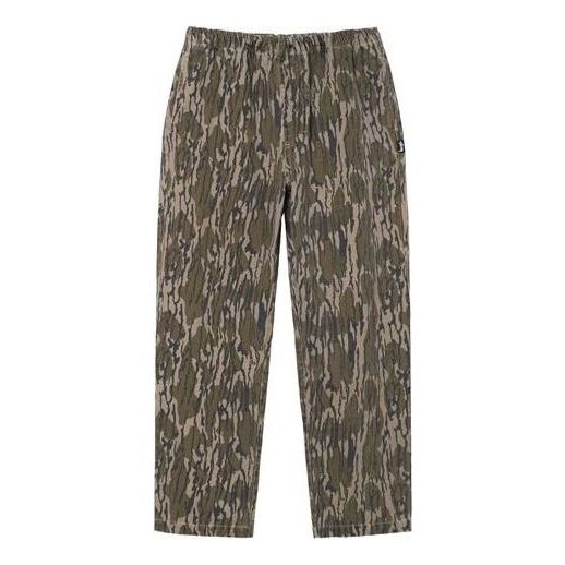 Stussy Mossy Oak Beach Trousers 'Grey Green' 116529