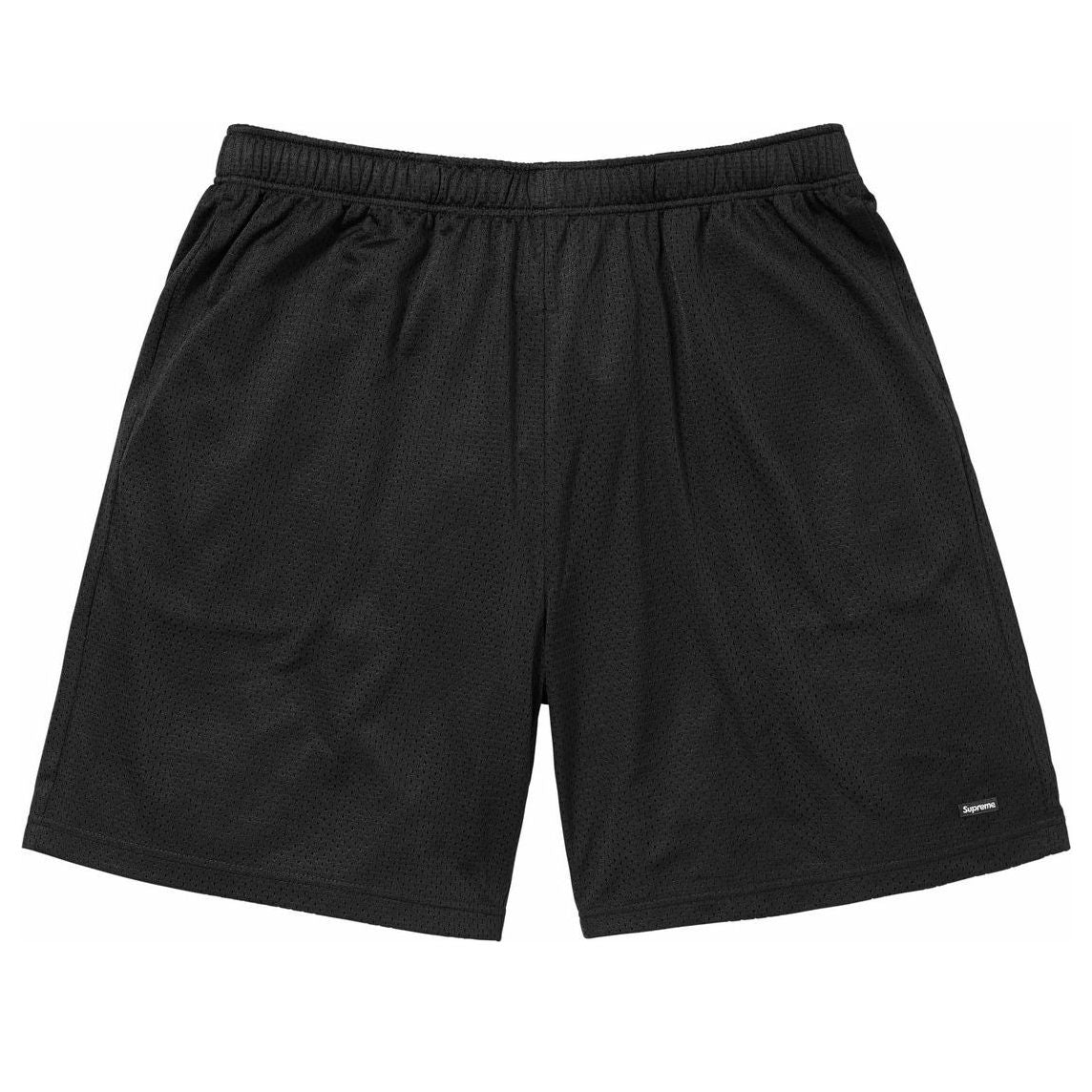 Supreme Small Box Baggy Mesh Shorts 'Black' SUP-SS24-212