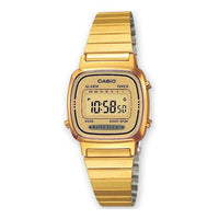 CASIO Quartz Waterproof Unisex Gold Digital LA670WEGA-9EF