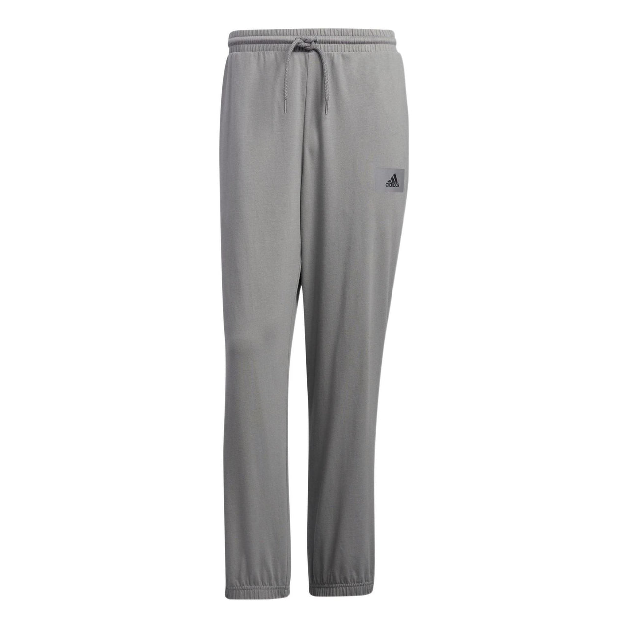 Men's adidas Logo Solid Color Sports Pants/Trousers/Joggers Autumn Gray IC7840