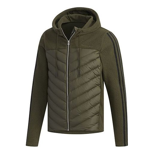 adidas neo Men's Dly Down Jacket Armygreen EI6284