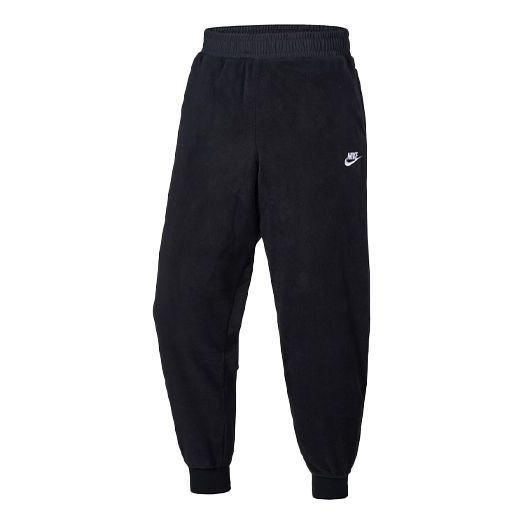 Nike Sports Knit Fleece Bundle Feet Sports Long Pants Black CZ4897-010