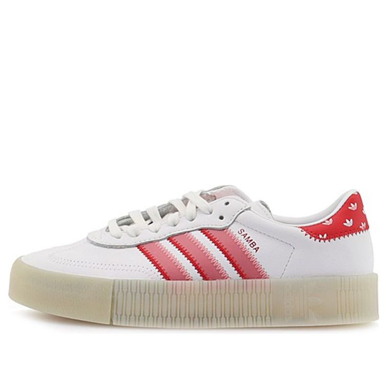 (WMNS) adidas Sambarose 'White Red' FY3118