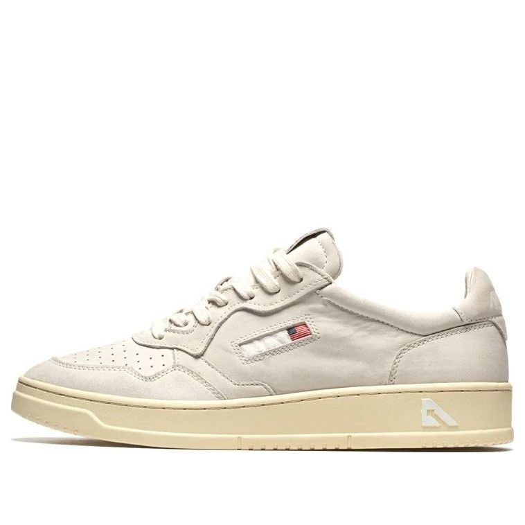 Autry Medalist Low Nubuck 'White' AULM-NN01