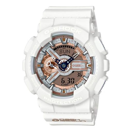 CASIO G-Shock Analog-Digital 'White' GA-110DB-7A