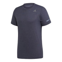 adidas CHILL TEE M Training Sports Short Sleeve Blue FL8580