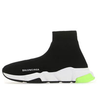 (WMNS) Balenciaga Speed High-Top Black/White 587280W2DBD1171