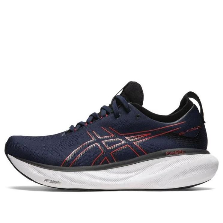 ASICS Gel-Nimbus 25 Wide 'Midnight Electric Red' 1011B625-401