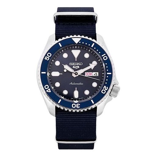 Men's SEIKO Canvas Blue No. 5 Series Watch SRPD51K2